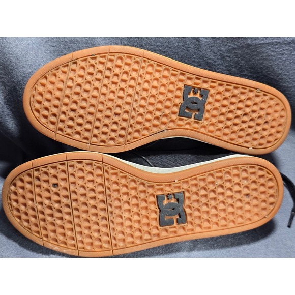 DC Mikey Taylor Skateboarding Shoes‎ Sneakers Mens 8.5 Black Leather Upper Y2K - Picture 7 of 7